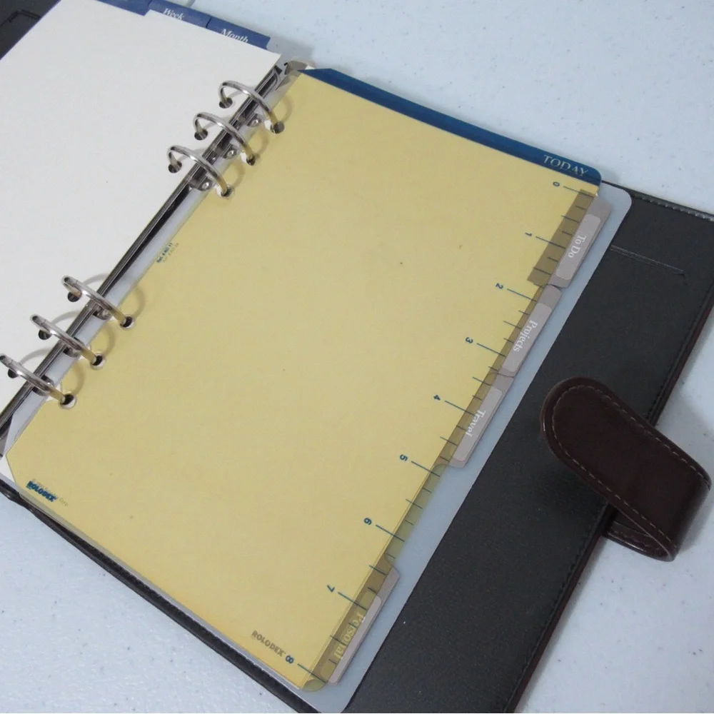 Vintage 1990 Rolodex Personal Organizer Day Planner